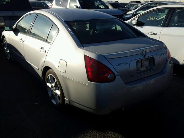 1N4BA41E14C851242 - 2004 NISSAN MAXIMA SE GRAY photo 3