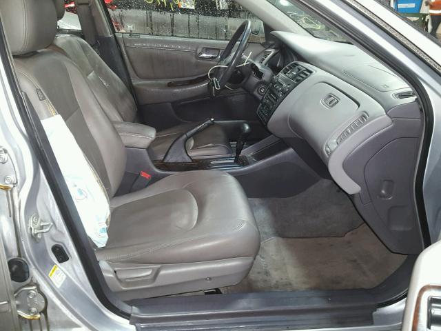 1HGCG66831A119277 - 2001 HONDA ACCORD EX SILVER photo 5