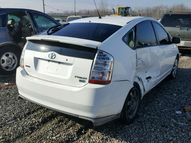 JTDKB20U193472897 - 2009 TOYOTA PRIUS WHITE photo 4