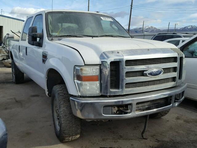 1FTWW31R88EB81614 - 2008 FORD F350 SRW S WHITE photo 1