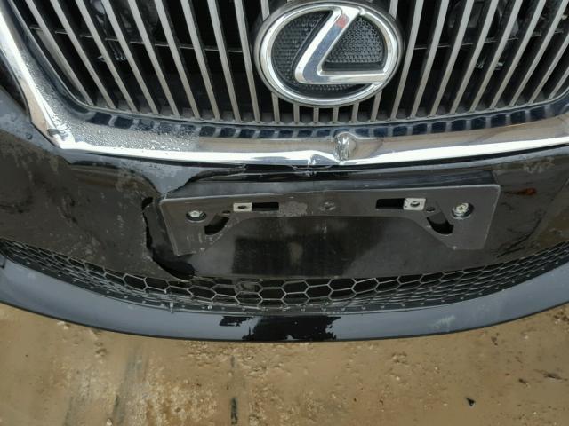 JTHBF5C25A5112121 - 2010 LEXUS IS 250 BLACK photo 9