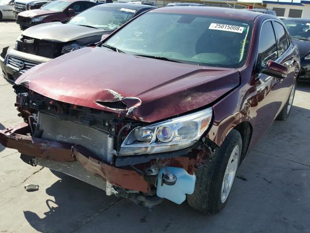 1G11C5SA3GF142633 - 2016 CHEVROLET MALIBU LIM BURGUNDY photo 2