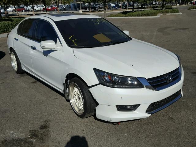 1HGCR2F71FA089522 - 2015 HONDA ACCORD EX WHITE photo 1