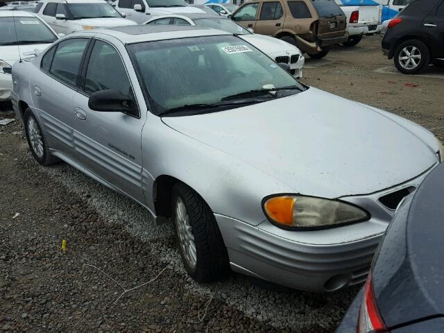 1G2NF52T41M569201 - 2001 PONTIAC GRAND AM S SILVER photo 1