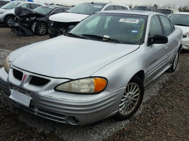 1G2NF52T41M569201 - 2001 PONTIAC GRAND AM S SILVER photo 2