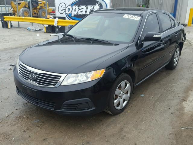 KNAGG4A8XA5425152 - 2010 KIA OPTIMA LX BLACK photo 2