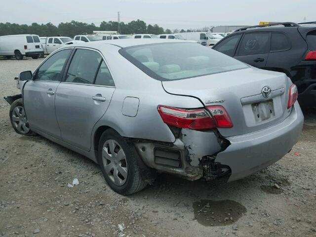 4T1BE46K87U182006 - 2007 TOYOTA CAMRY NEW SILVER photo 3