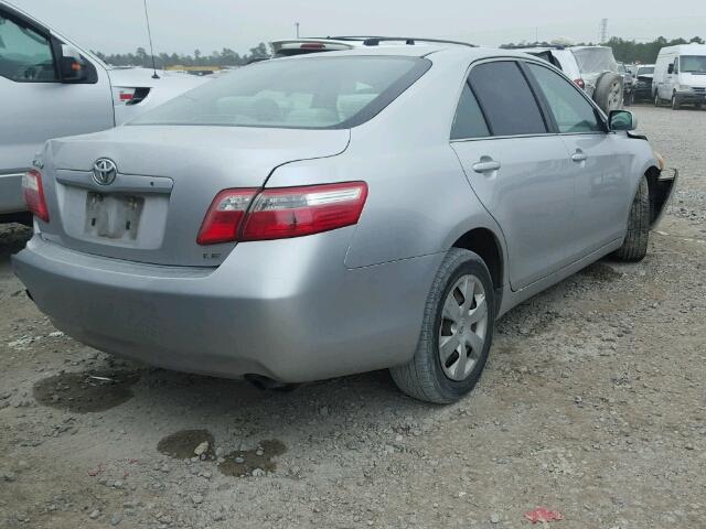 4T1BE46K87U182006 - 2007 TOYOTA CAMRY NEW SILVER photo 4