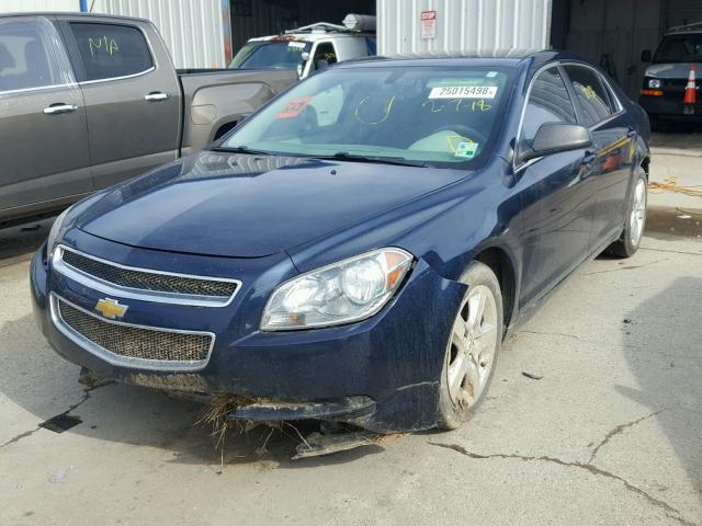 1G1ZB5E17BF202634 - 2011 CHEVROLET MALIBU LS BLUE photo 2