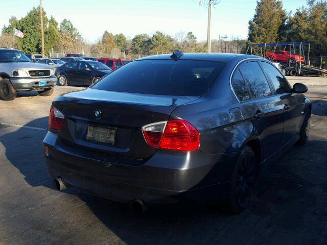 WBAVD53578A252765 - 2008 BMW 335 XI BLACK photo 4