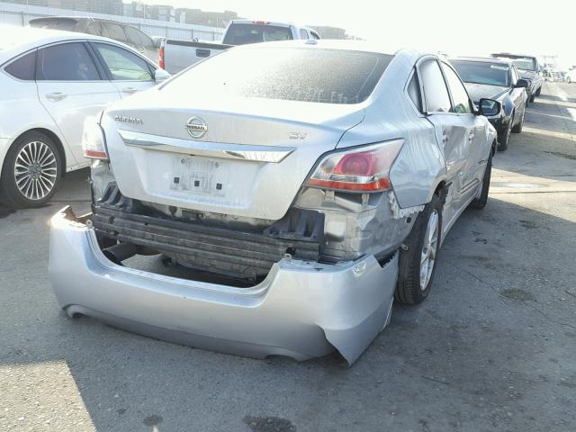 1N4AL3AP2FC442624 - 2015 NISSAN ALTIMA 2.5 SILVER photo 4