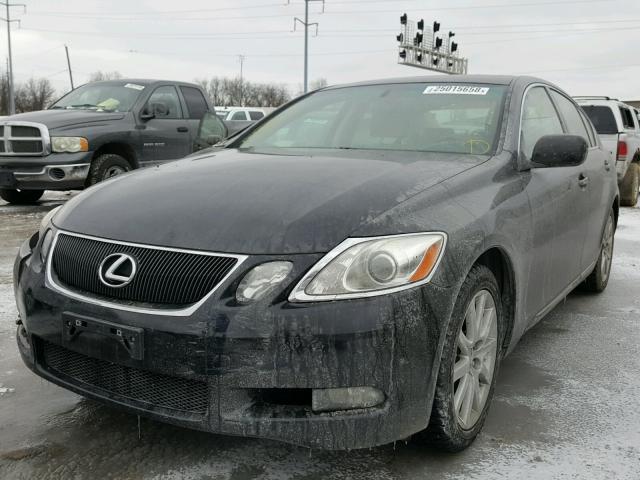 JTHCH96S860002623 - 2006 LEXUS GS GENERAT BLACK photo 2