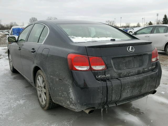 JTHCH96S860002623 - 2006 LEXUS GS GENERAT BLACK photo 3