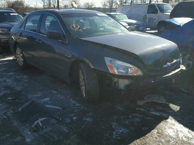 1HGCM66546A004855 - 2006 HONDA ACCORD EX GRAY photo 1