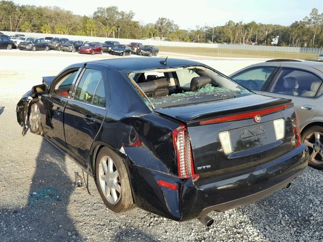 1G6DW677560184031 - 2006 CADILLAC STS BLACK photo 3