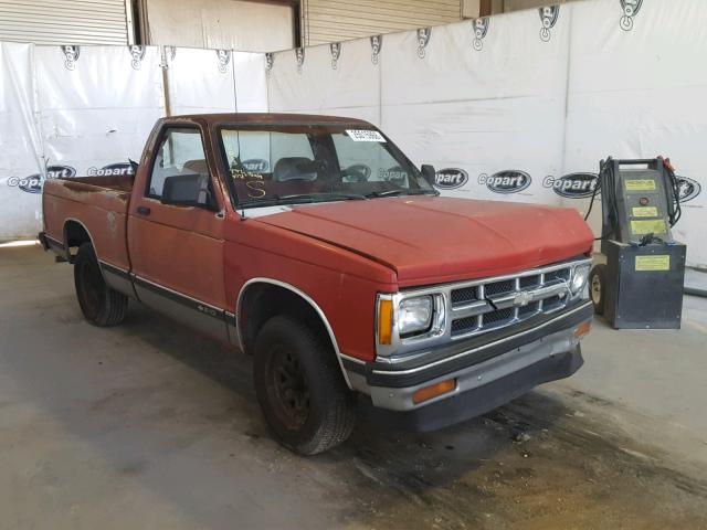 1GCCS14R0N8136286 - 1992 CHEVROLET S TRUCK S1 MAROON photo 1