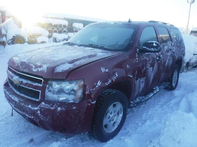 1GNFC13J57J132193 - 2007 CHEVROLET TAHOE C150 RED photo 2