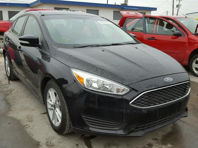 1FADP3F20GL264342 - 2016 FORD FOCUS SE BLACK photo 1