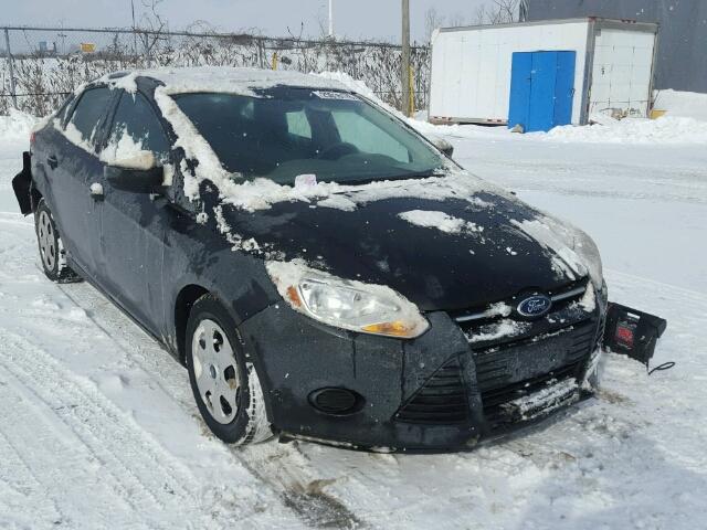 1FAHP3E29CL305712 - 2012 FORD FOCUS S BLACK photo 1