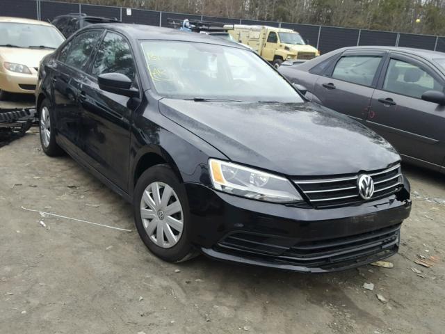 3VW2K7AJ4FM402822 - 2015 VOLKSWAGEN JETTA BASE 黑色 照片 1