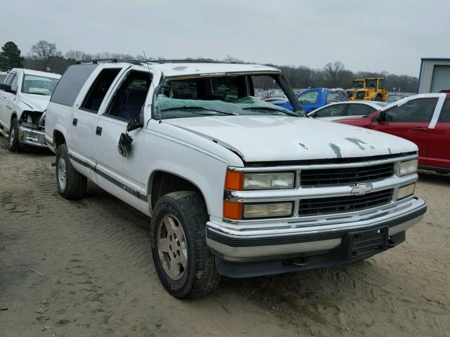 3GNFK16R7VG153372 - 1997 CHEVROLET SUBURBAN K WHITE photo 1