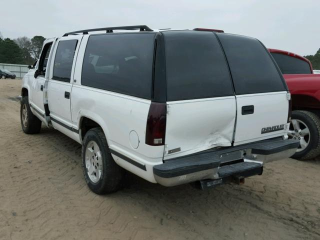 3GNFK16R7VG153372 - 1997 CHEVROLET SUBURBAN K WHITE photo 3