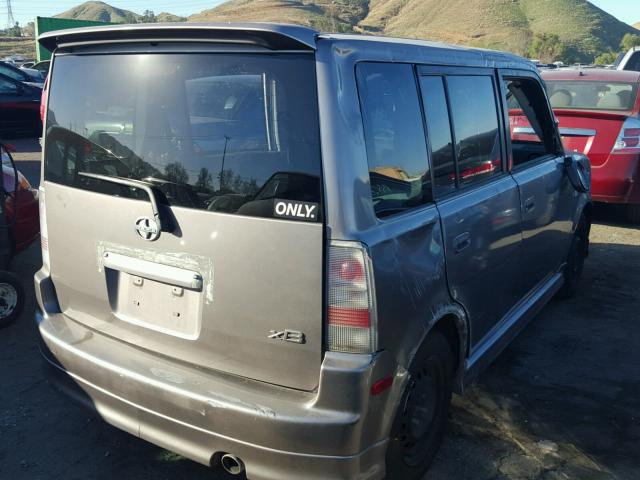 JTLKT324350203350 - 2005 TOYOTA SCION XB GOLD photo 4