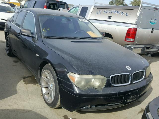 WBAGL63482DP53209 - 2002 BMW 745 I BLACK photo 1