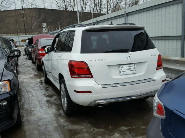 WDCGG8JB4FG392872 - 2015 MERCEDES-BENZ GLK 350 4M WHITE photo 3