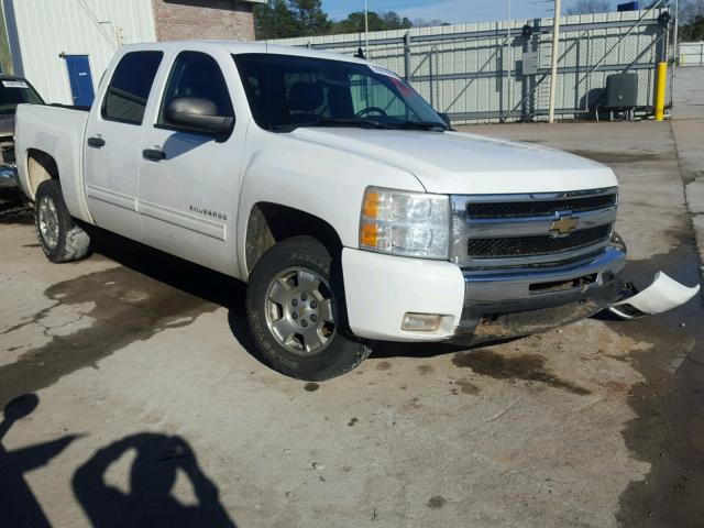 3GCPCSE04BG393901 - 2011 CHEVROLET SILVERADO WHITE photo 1