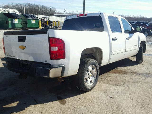 3GCPCSE04BG393901 - 2011 CHEVROLET SILVERADO WHITE photo 4