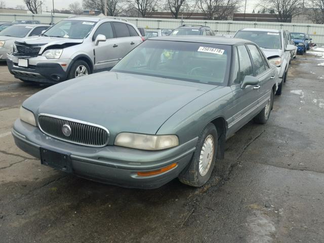 1G4HR52K1XH465270 - 1999 BUICK LESABRE LI GREEN photo 2