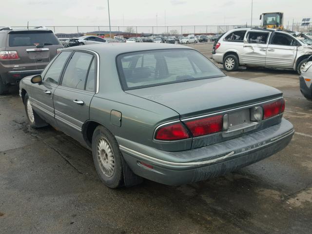 1G4HR52K1XH465270 - 1999 BUICK LESABRE LI GREEN photo 3