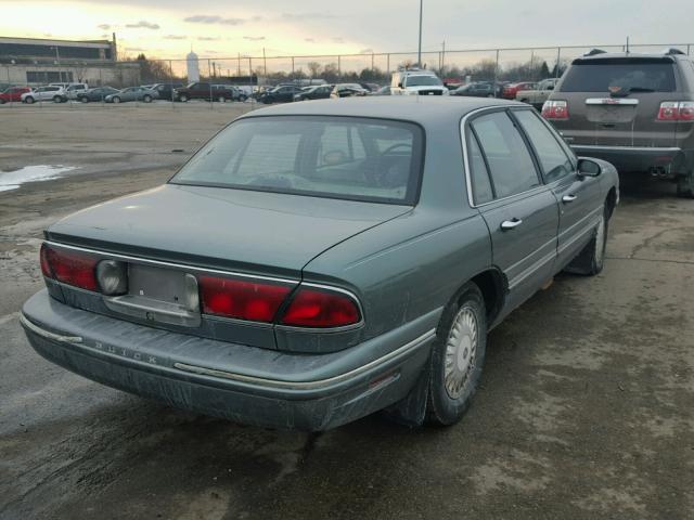 1G4HR52K1XH465270 - 1999 BUICK LESABRE LI GREEN photo 4