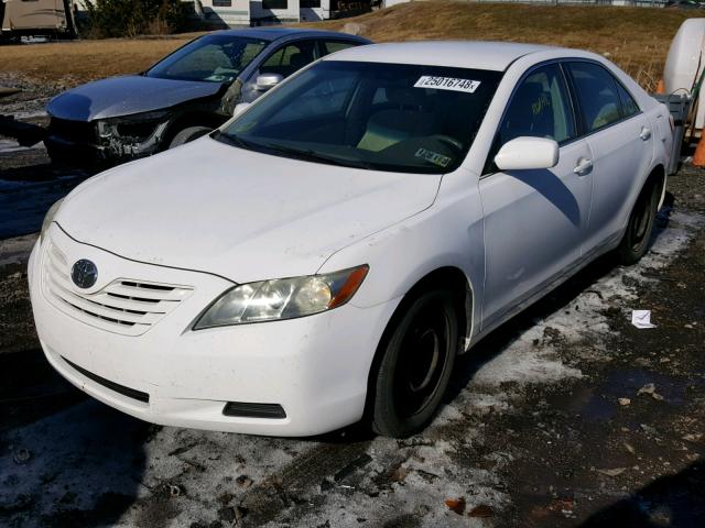 4T1BE46K87U621267 - 2007 TOYOTA CAMRY NEW WHITE photo 2