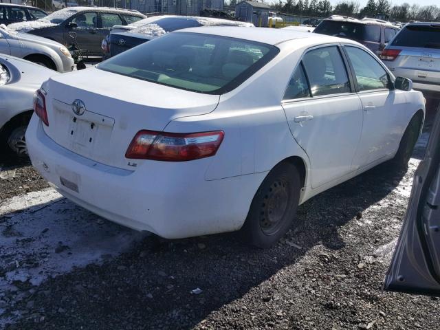 4T1BE46K87U621267 - 2007 TOYOTA CAMRY NEW WHITE photo 4