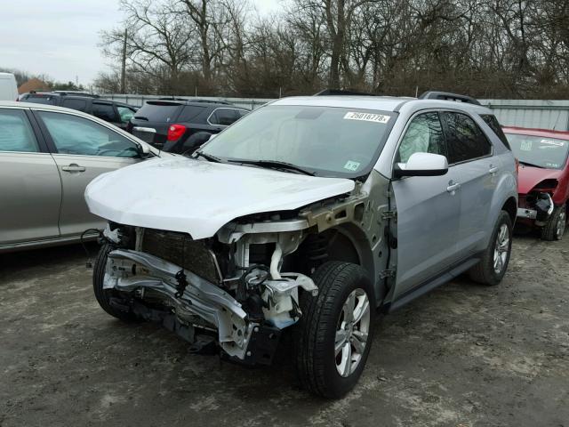 2GNALBEK3E6243812 - 2014 CHEVROLET EQUINOX LT SILVER photo 2