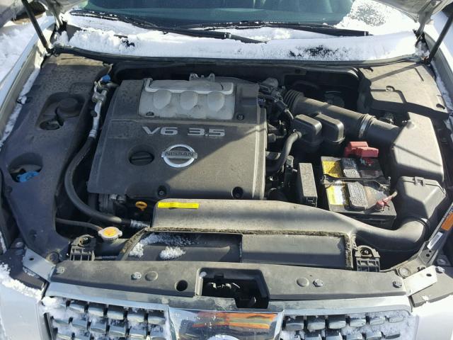 1N4BA41E04C853970 - 2004 NISSAN MAXIMA SE SILVER photo 7