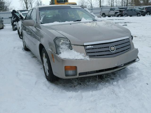 1G6DM577740101051 - 2004 CADILLAC CTS TAN photo 1