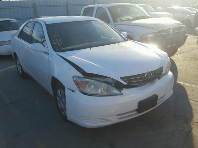 4T1BE32K43U207851 - 2003 TOYOTA CAMRY LE WHITE photo 1