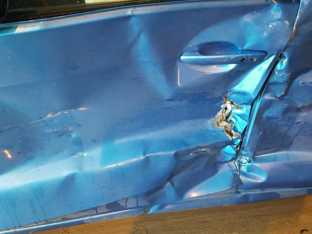 JM1BL1S55A1271629 - 2010 MAZDA 3 S BLUE photo 9