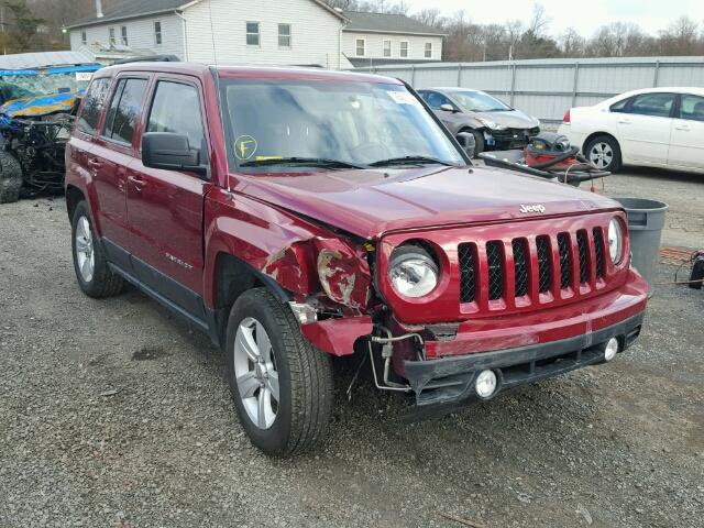 1C4NJRBB9DD263883 - 2013 JEEP PATRIOT SP MAROON photo 1