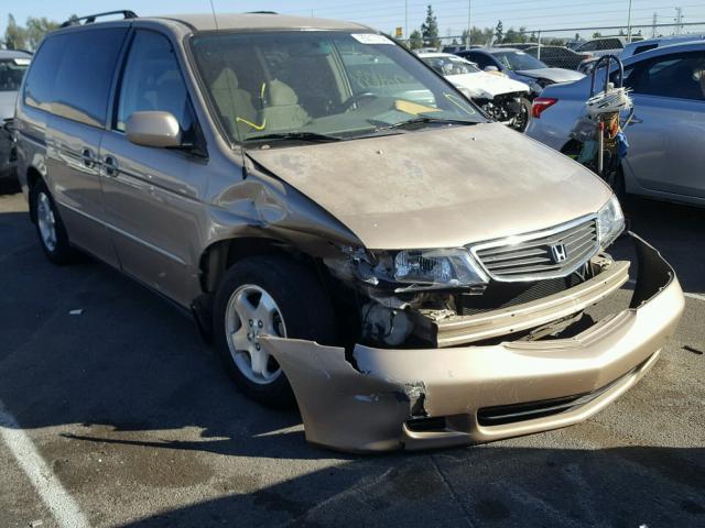 2HKRL18621H514160 - 2001 HONDA ODYSSEY EX GOLD photo 1