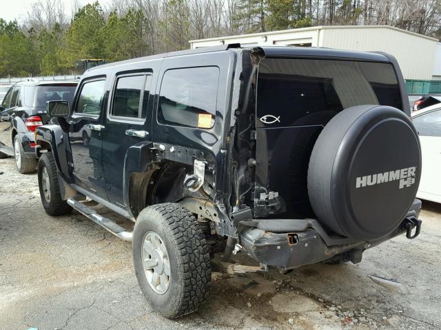 5GTDN136968187489 - 2006 HUMMER H3 BLACK photo 3