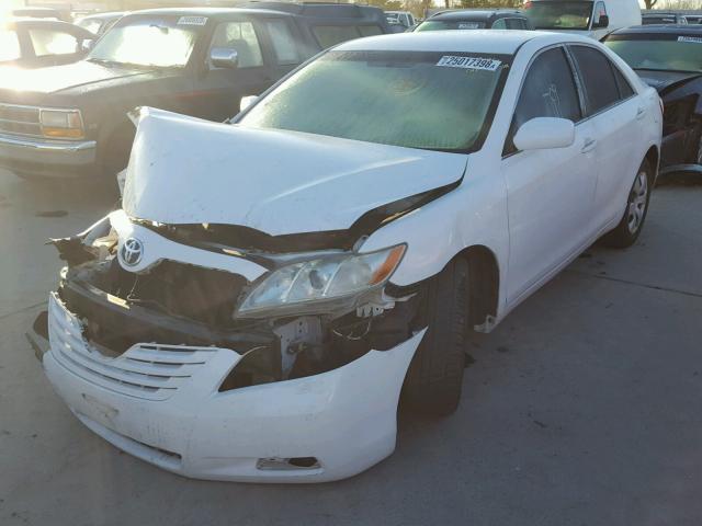 4T1BE46K19U814993 - 2009 TOYOTA CAMRY BASE WHITE photo 2