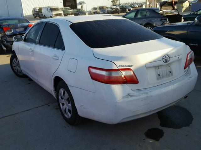 4T1BE46K19U814993 - 2009 TOYOTA CAMRY BASE WHITE photo 3