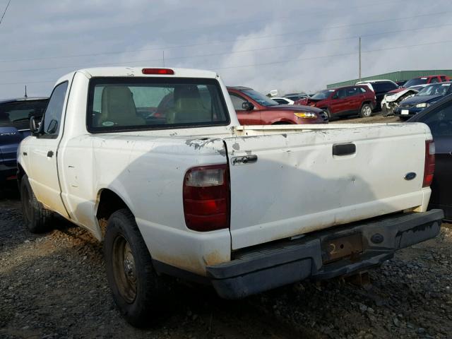 1FTYR10D95PA75375 - 2005 FORD RANGER WHITE photo 3