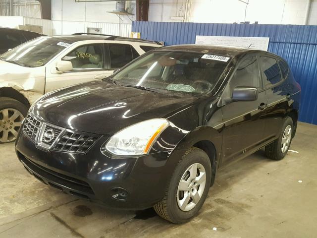 JN8AS58T39W045510 - 2009 NISSAN ROGUE S BLACK photo 2