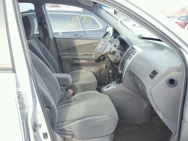 KM8JN72D77U637545 - 2007 HYUNDAI TUCSON SE SILVER photo 5