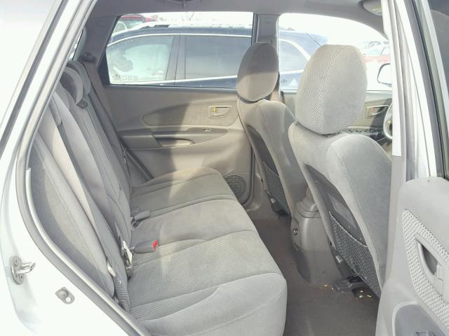 KM8JN72D77U637545 - 2007 HYUNDAI TUCSON SE SILVER photo 6